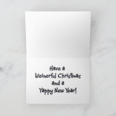 Vakantiewoningen in Snow Dachshund Kaart (Binnen)