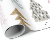 Vakantige bomen cadeaupapier (Rol Hoek)