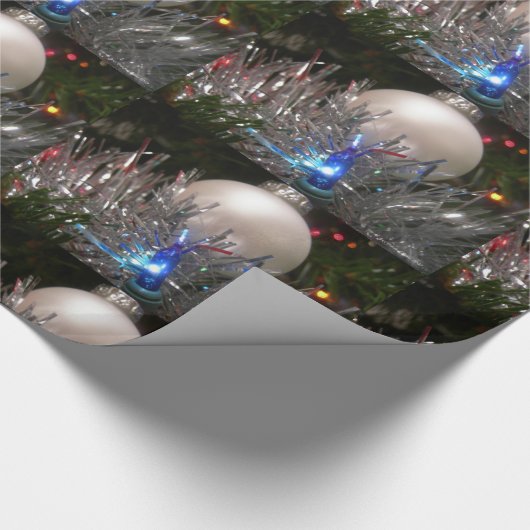 Vakantige glitter cadeaupapier (Hoek)