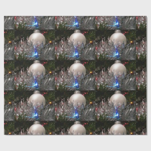 Vakantige glitter cadeaupapier (Vlak)