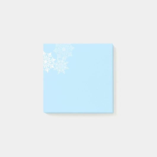 Vakantige post-it-Notes-Snowflakes Post-it® Notes (Voorkant)