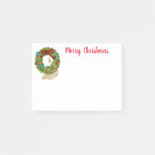Vakantige post-it-Notes-Wreath-Peacock Post-it® Notes (Voorkant)