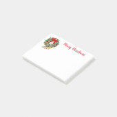 Vakantige post-it-Notes-Wreath-Peacock Post-it® Notes (Schuin)