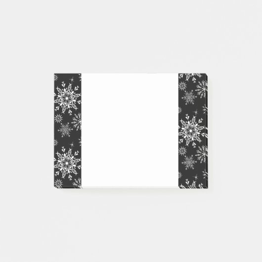 Vakantige Post-up-to-snowflakes Post-it® Notes (Voorkant)