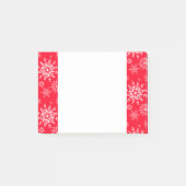 Vakantige Post-up-to-snowflakes Post-it® Notes (Voorkant)