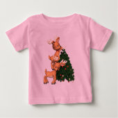 Vakantige rendiershirt Kinder (Voorkant)