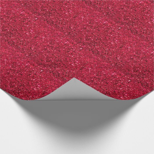 Vakantirood, glitter en shine cadeaupapier (Hoek)