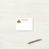 Vakantischap Post-it-Notes-Mistletoe Post-it® Notes (Op bureau)