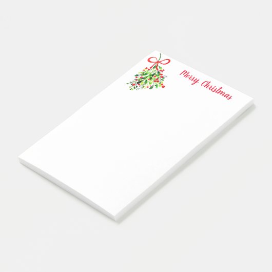 Vakantischap Post-it-Notes-Mistletoe Post-it® Notes (Schuin)