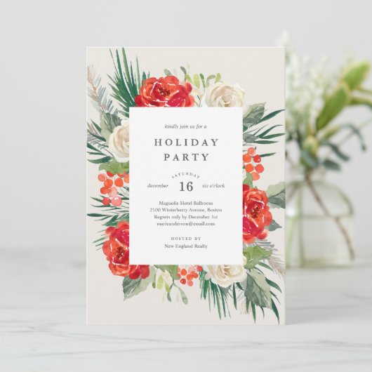 Vakantische feestdag kaart (Staand voorkant)