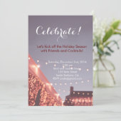 Vakantispartij, Bachelorette, Birthday Party Invit Kaart (Staand voorkant)