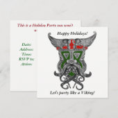 Vakantispartij - Partij als een Viking Kaart (Voorkant / Achterkant)