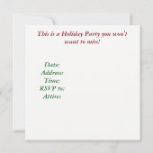 Vakantispartij - Partij als een Viking Kaart (Achterkant)