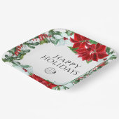 Vakantispartij Voeg Logo kerstavond toe Papieren Bordje (Gebogen)