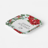 Vakantispartij Voeg Logo kerstavond toe Papieren Bordje (Gebogen)
