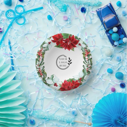 Vakantispartij Voeg Logo kerstavond toe Papieren Kommen (Feest)