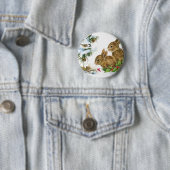  Vakbaai en Bunnies Ronde Button 5,7 Cm (In situ)