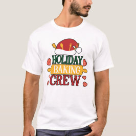 Vakbakkersbemanning - Festive Cook's T-shirt