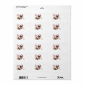 Vakbakkersbijten en T - shirts Etiket (Full Sheet)