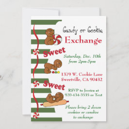 Vakbakkersbrood Koekje of Snoep Exchange Kaart