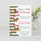 Vakbakkersbrood Koekje of Snoep Exchange Kaart (Staand voorkant)