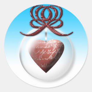 Vakbakkerskaartjes voor kerstakers voor feestdagen ronde sticker