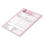 Vakbakkerswaren voor gebak Vakbakkerswaren — Credi Notitieblok (Schuin)