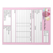 Vakbakkerswaren voor gebak Vakbakkerswaren — Credi Notitieblok (Voorkant)