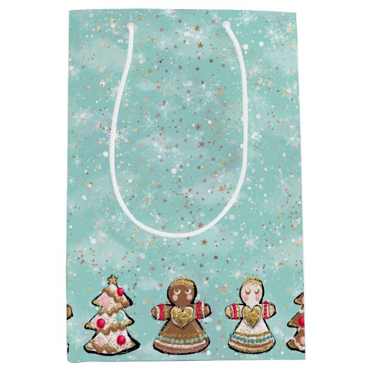 Vakbakketkersttas Medium Cadeauzakje (Voorkant)