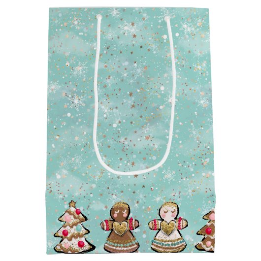 Vakbakketkersttas Medium Cadeauzakje (Achterkant)