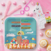 Vakbestemming Papieren Bordje (Feest)