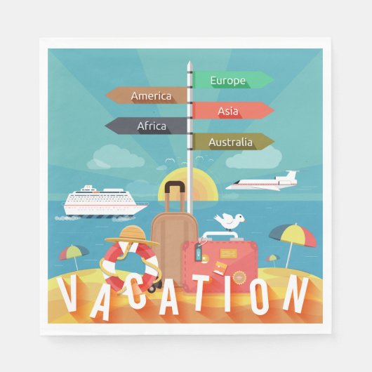 Vakbestemming Servet (Voorkant)