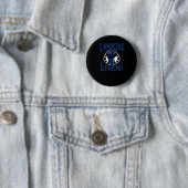 vakbond strong-first stand together bij de opricht ronde button 5,7 cm (In situ)