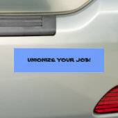 VAKBOND VOOR JE WERK! BUMPERSTICKER (Op auto)