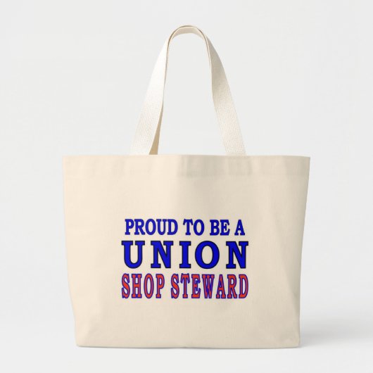 VAKBONDSBEHEERDER GROTE TOTE BAG (Voorkant)