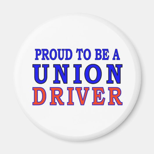 VAKBONDSBESTUURDER MAGNEET (Voorkant)