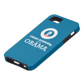 Vakbondsmensen voor Obama Case-Mate iPhone Case (Onderkant)