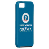 Vakbondsmensen voor Obama Case-Mate iPhone Case (Back/Rechts)