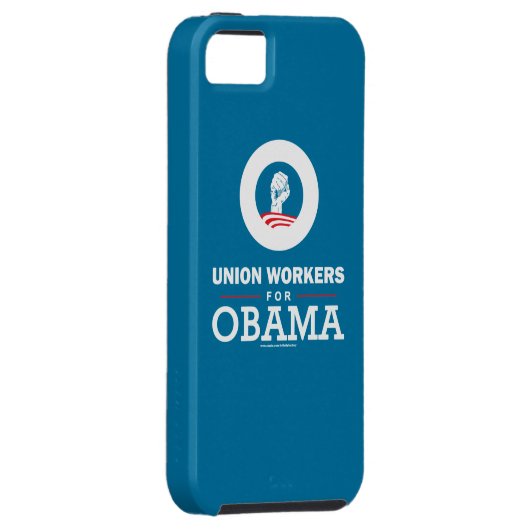 Vakbondsmensen voor Obama Case-Mate iPhone Case (Back/Rechts)