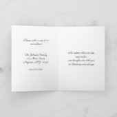 Vakdeur, nieuw huis, Prettige feestdagen (Binnen)