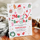 Vakfeest en feestdag voor vrolijk kerstfeest kaart