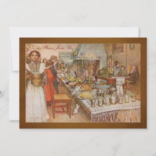 Vakfeest met Carl Larsson Kaart (Voorkant)