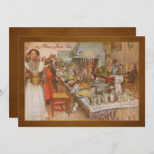 Vakfeest met Carl Larsson Kaart (Voorkant / Achterkant)