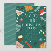 Vakfeest met prettige feestdag kaart (Voorkant / Achterkant)