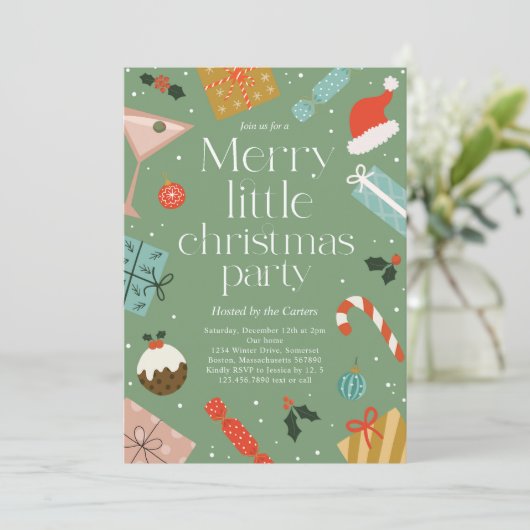 Vakfeest met prettige feestdag kaart (Staand voorkant)