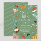 Vakfeest met prettige feestdag kaart (Voorkant / Achterkant)