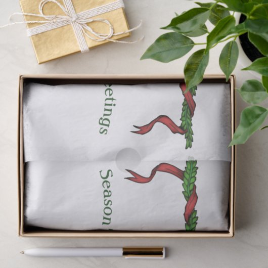 Vakfeestdag 2 tissuepapier (Geschenk)