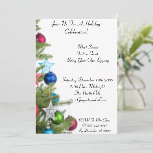 Vakfeestdag Kaart (Staand voorkant)