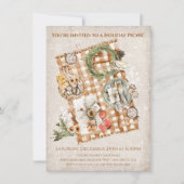 Vakfeestdag kerstpicknal kaart (Voorkant)