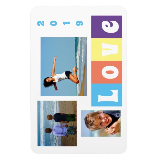 Vakfoto van de familie Keepomwille Magneet (Verticaal)